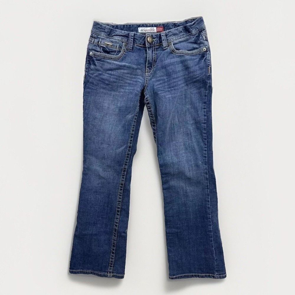 Aeropostale Women's Dark Blue Boot Cut Jeans